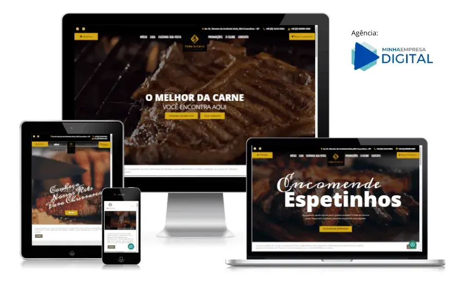 Site Clube da Carne